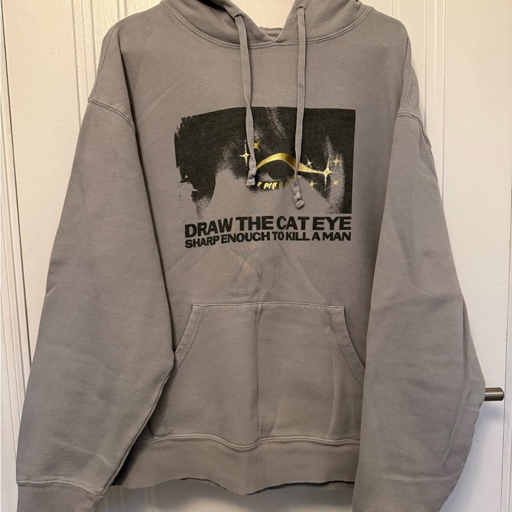 💎 Taylor Swift Midnights hoodie “Draw the cat eye sharp enough to kill a man”